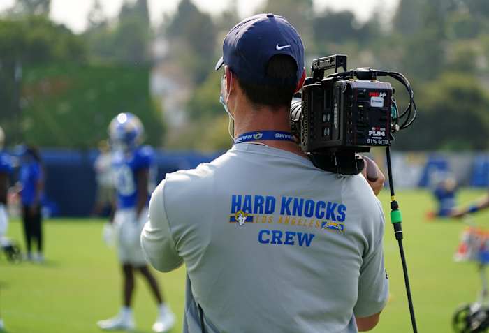 Hard Knocks camera man in 2020